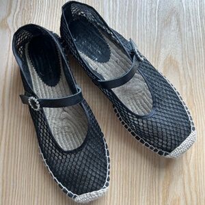 J Crew Mary Jane Mesh Espadrille